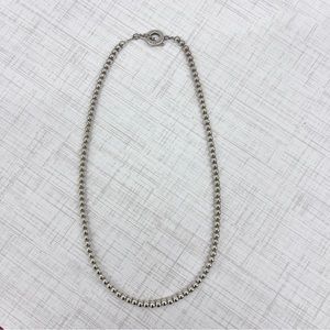 Vintage Tiffany & Co Ball Beaded Necklace 925